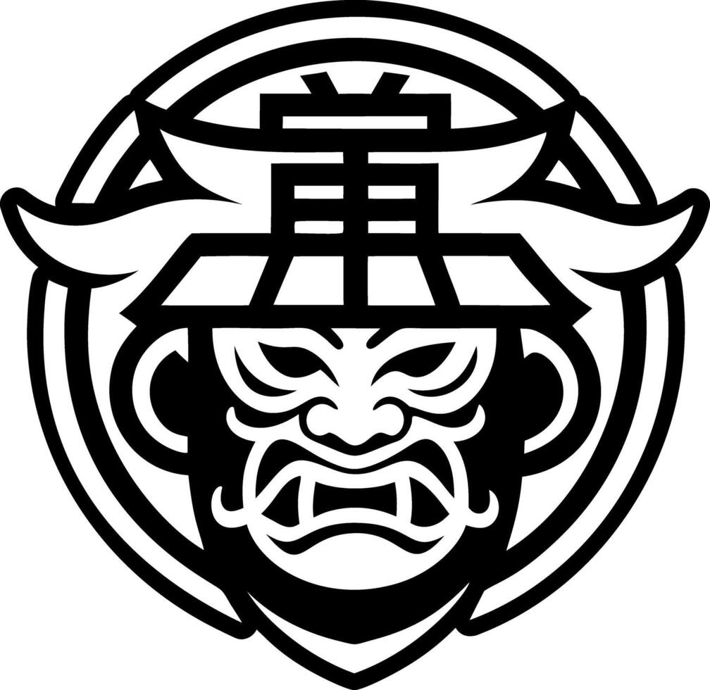 Chochin obake symbol icon in solid style vector