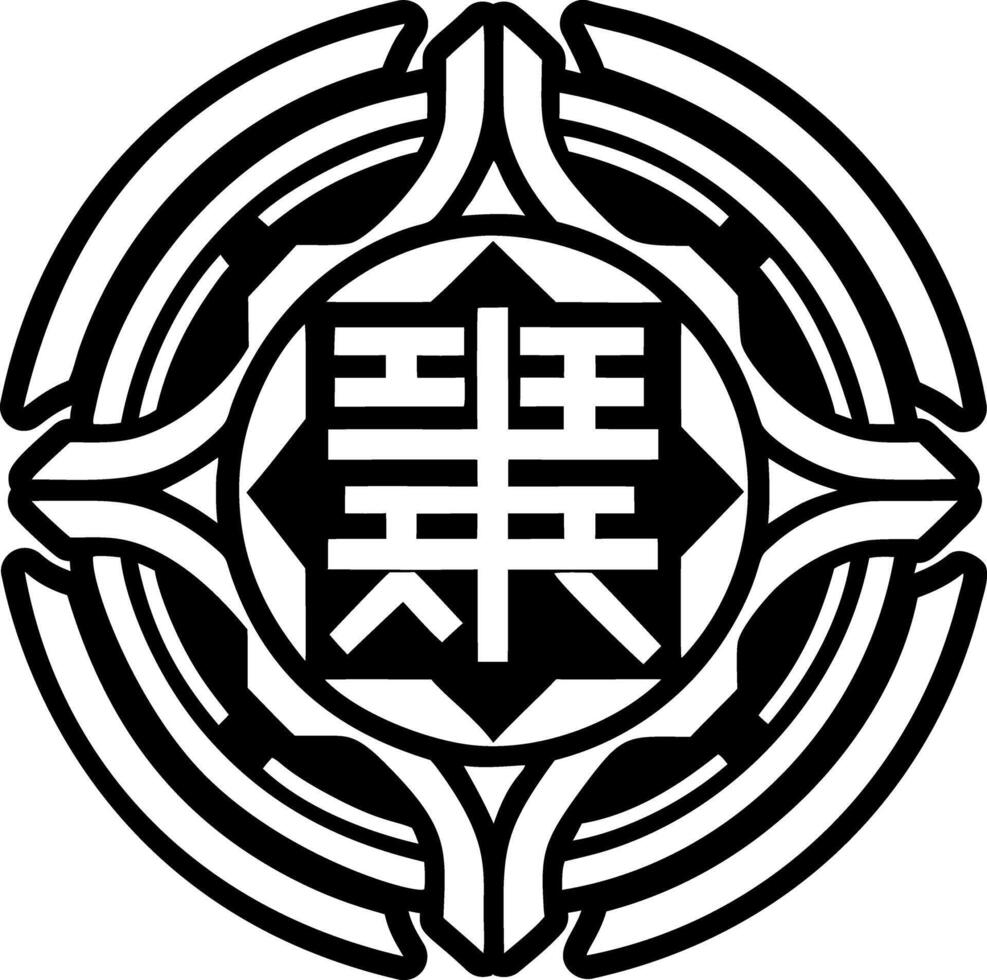 Zennyo ryuo icon in filled style vector