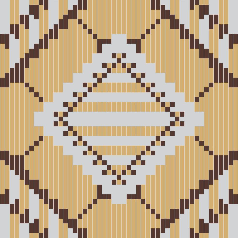 African Traditional Pattern Designfolk Embroidery, Aztec Geometric Ornament Print. Design for Carpet, Wallpaper, Clothing, Wrapping, Fabric vector