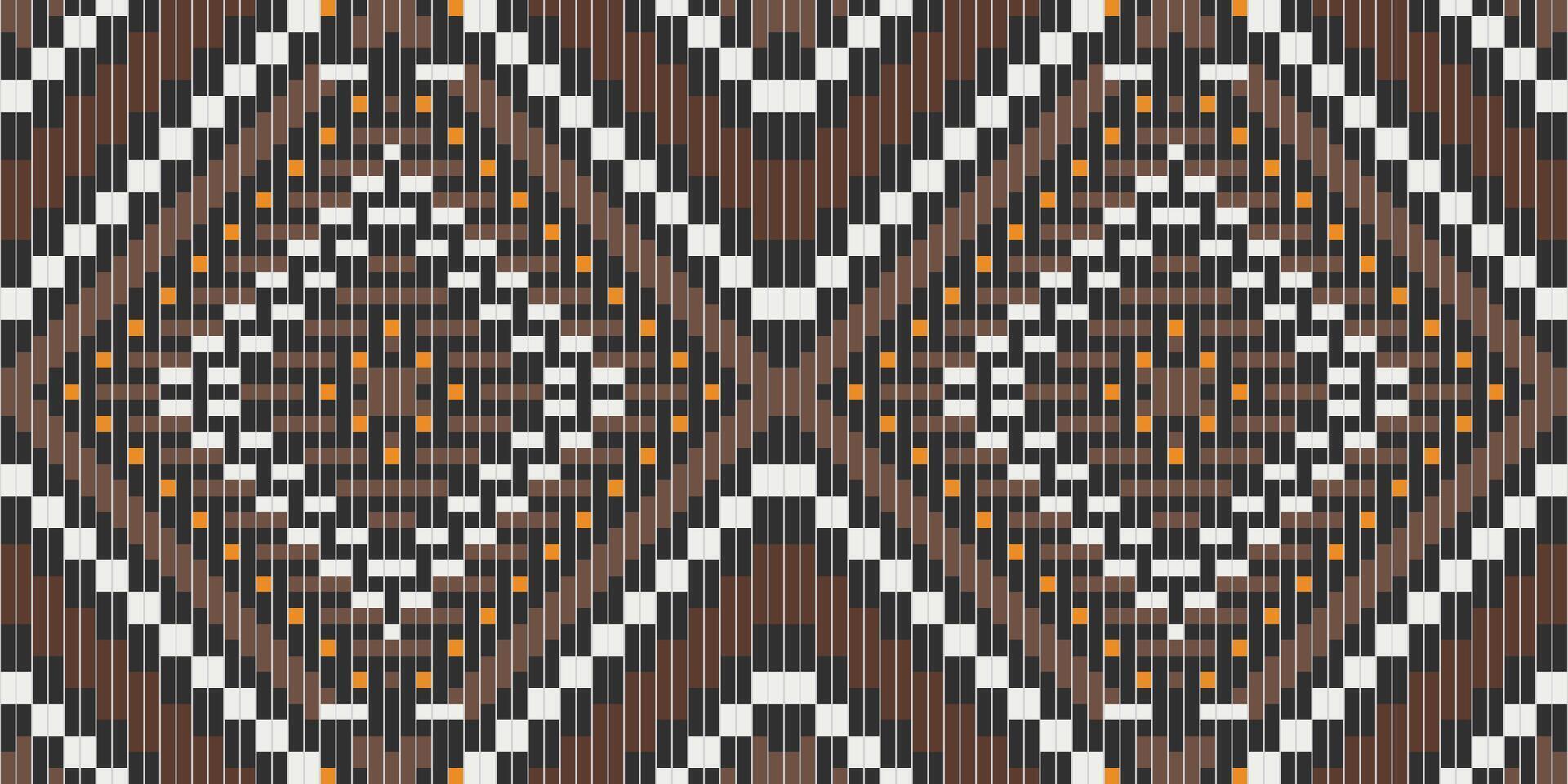 Sarong Islamic Geometric Patternsfolk Embroidery, Aztec Geometric Ornament Print. Design for Carpet, Wallpaper, Clothing, Wrapping, Fabric vector