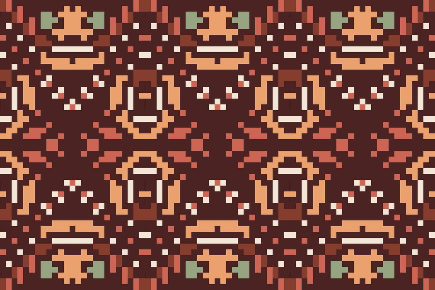 Geometric Traditional Kimono Patternfolk Embroidery, Aztec Geometric Ornament Print. Design for Carpet, Wallpaper, Clothing, Wrapping, Fabric vector