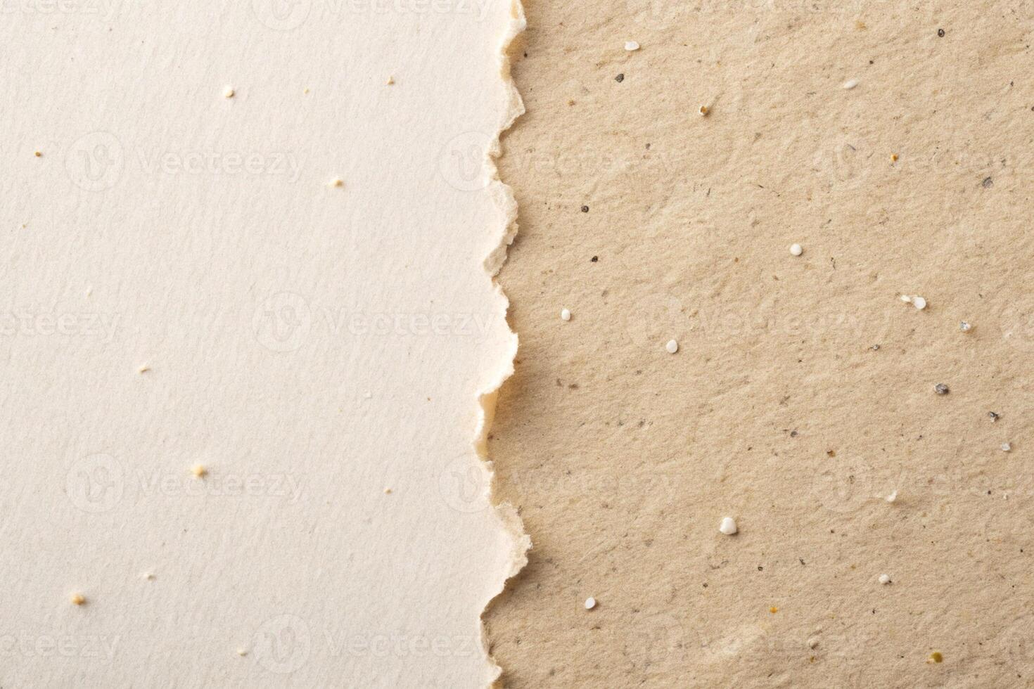 Eco-Friendly Handmade Paper Texture for Business Material with Ripped Edge Design photo