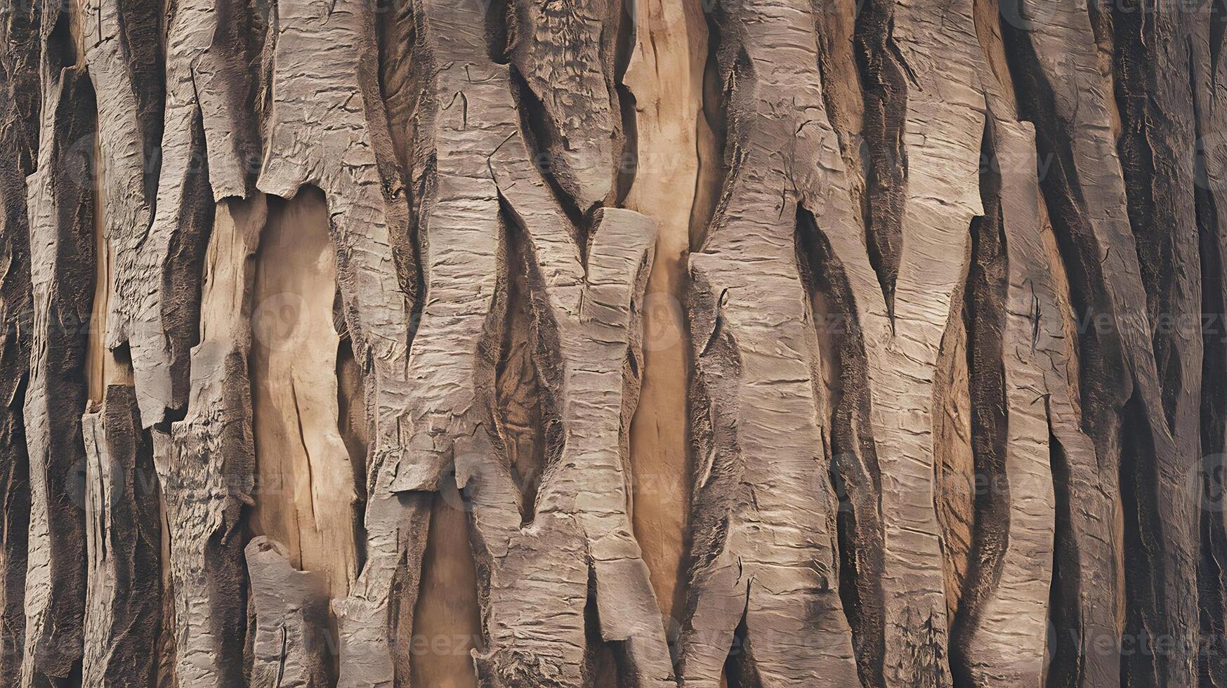 Textured Tree Bark Surface Close Up View For Natural Backgrounds and Design Projects photo