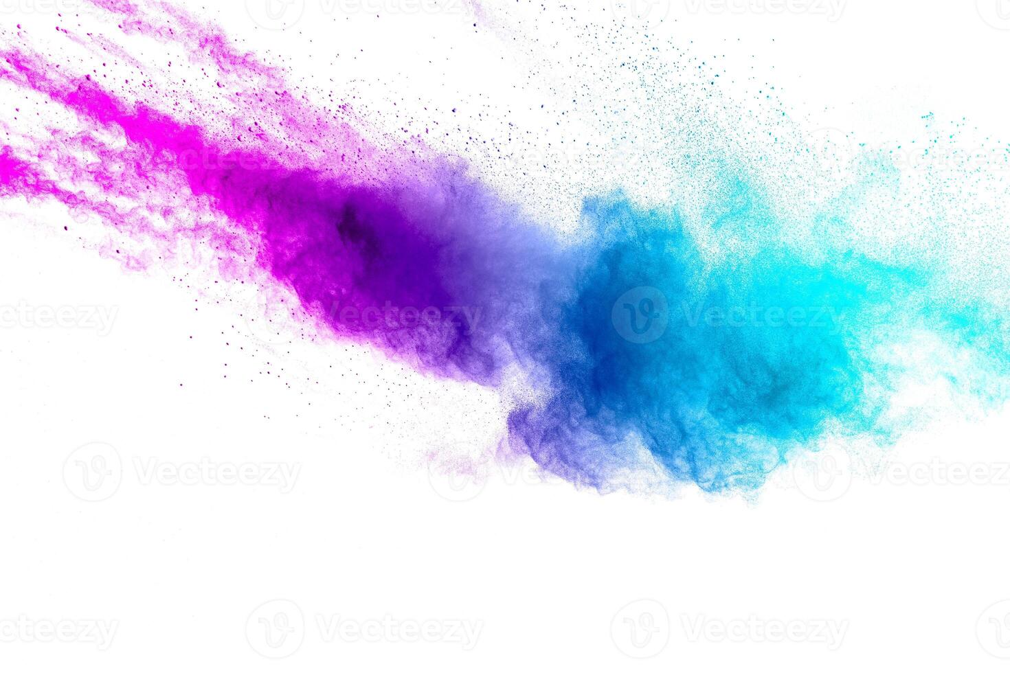 Pastel color dust particle photo