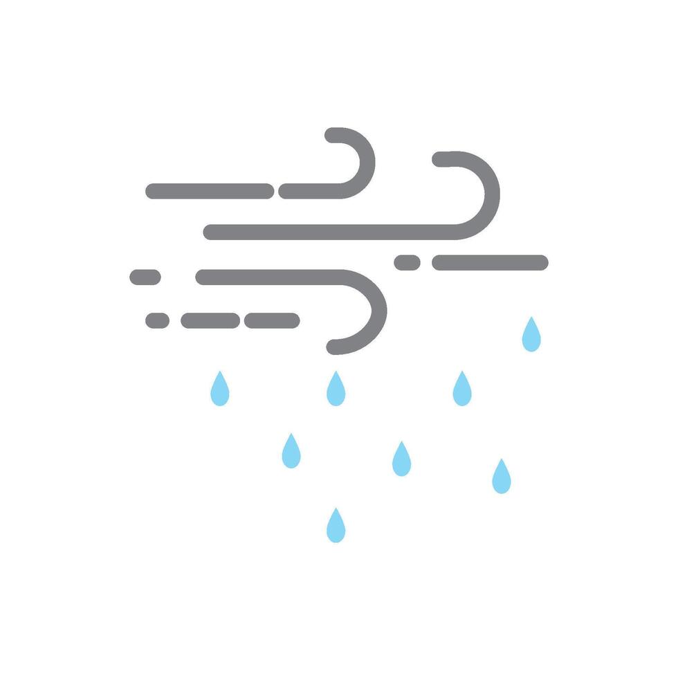 This is Wind icon vector