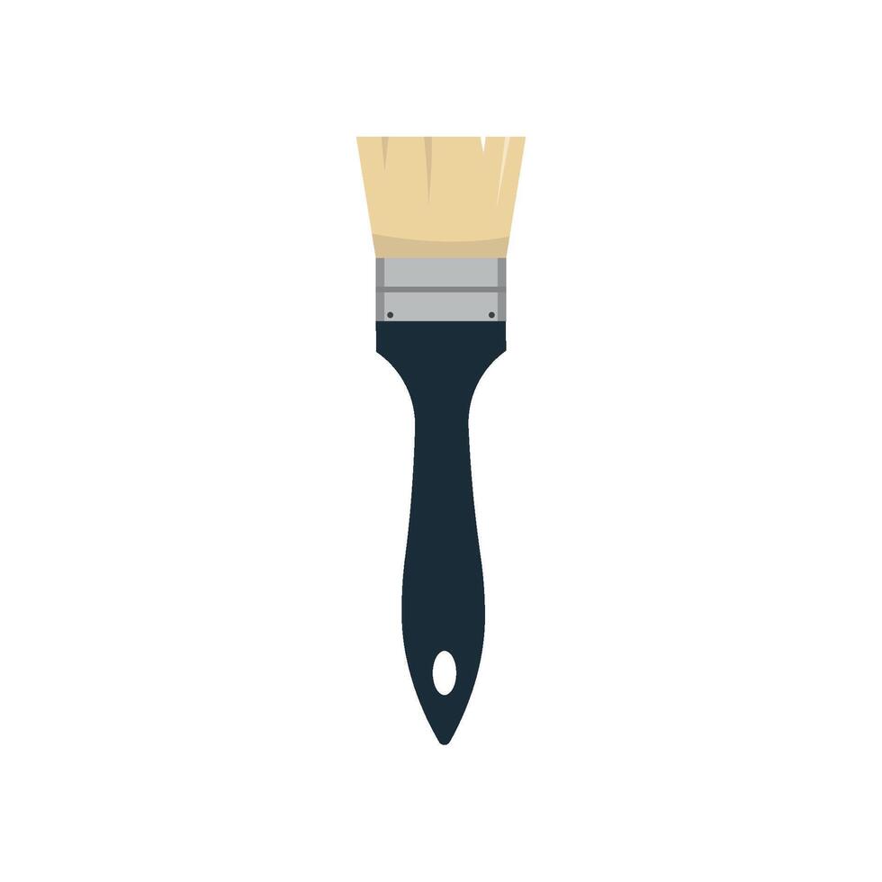 Paintbrush logo icon vector