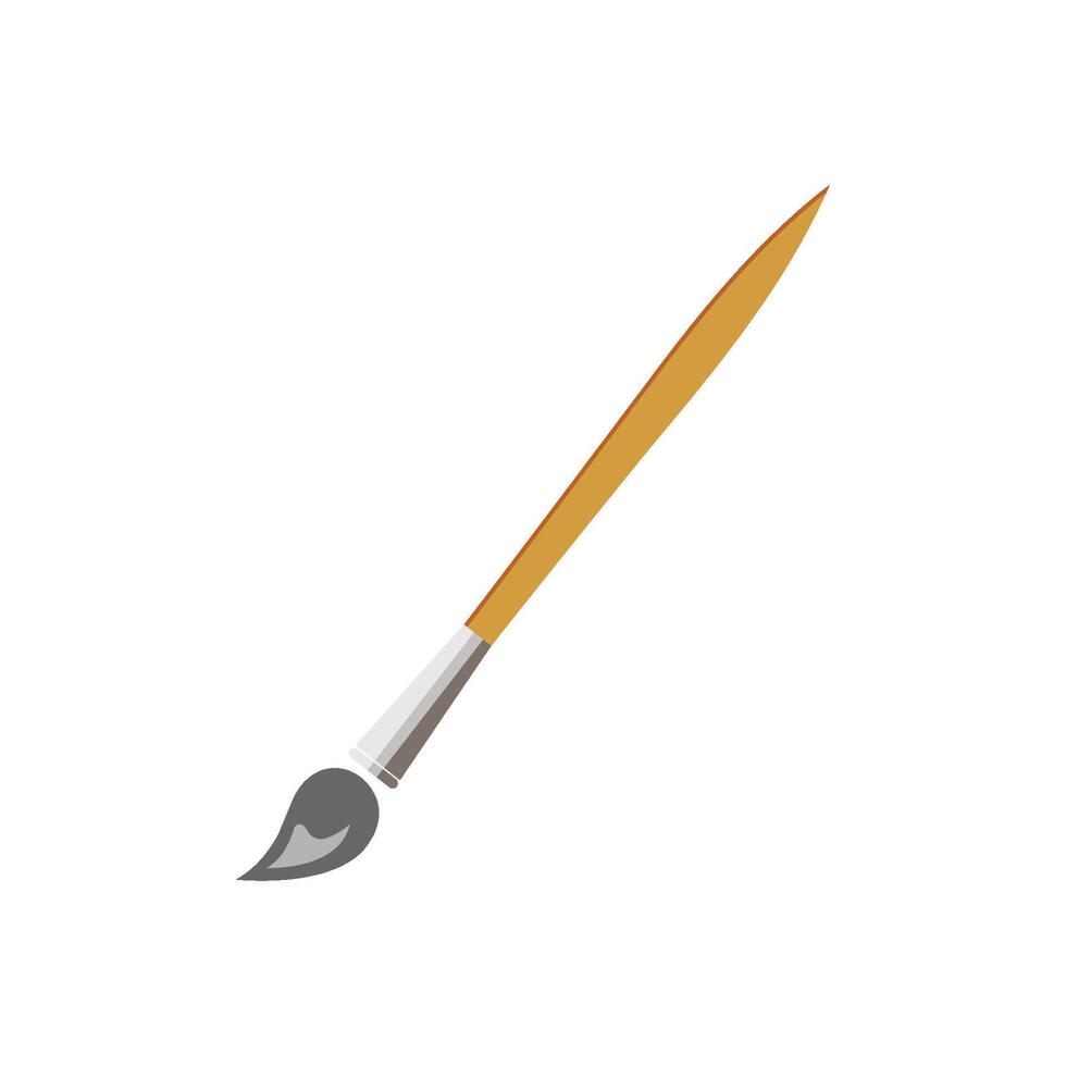 Paintbrush for painting and crafts vector
