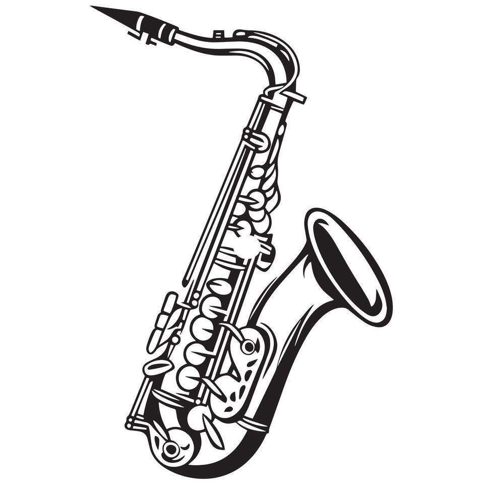 Black trumpet icon in format vector