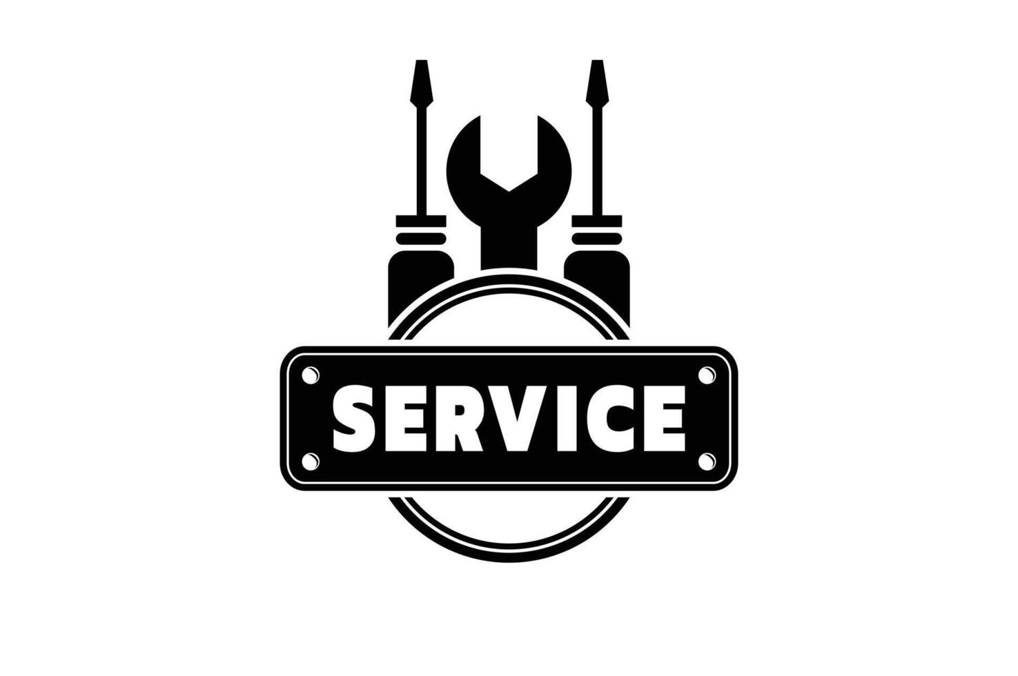 plate workshop equipment logo vector