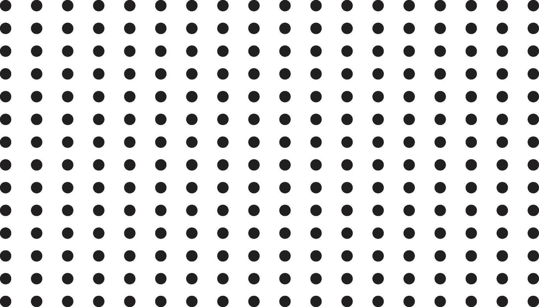 Polka Dot Seamless Pattern on White Background. Polka Dot Background. Background with Monochrome Dotted Texture vector