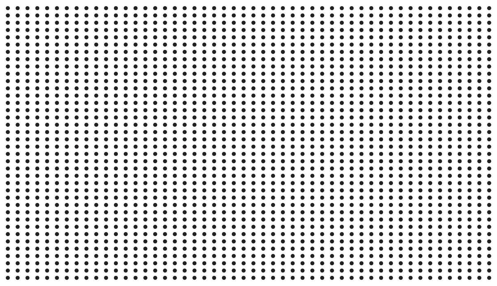 Polka Dot Background Seamless Pattern. Seamless Black Polka Dot on White Background vector