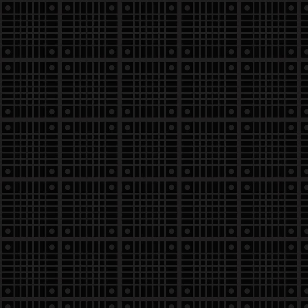 A black background with squares on it vector