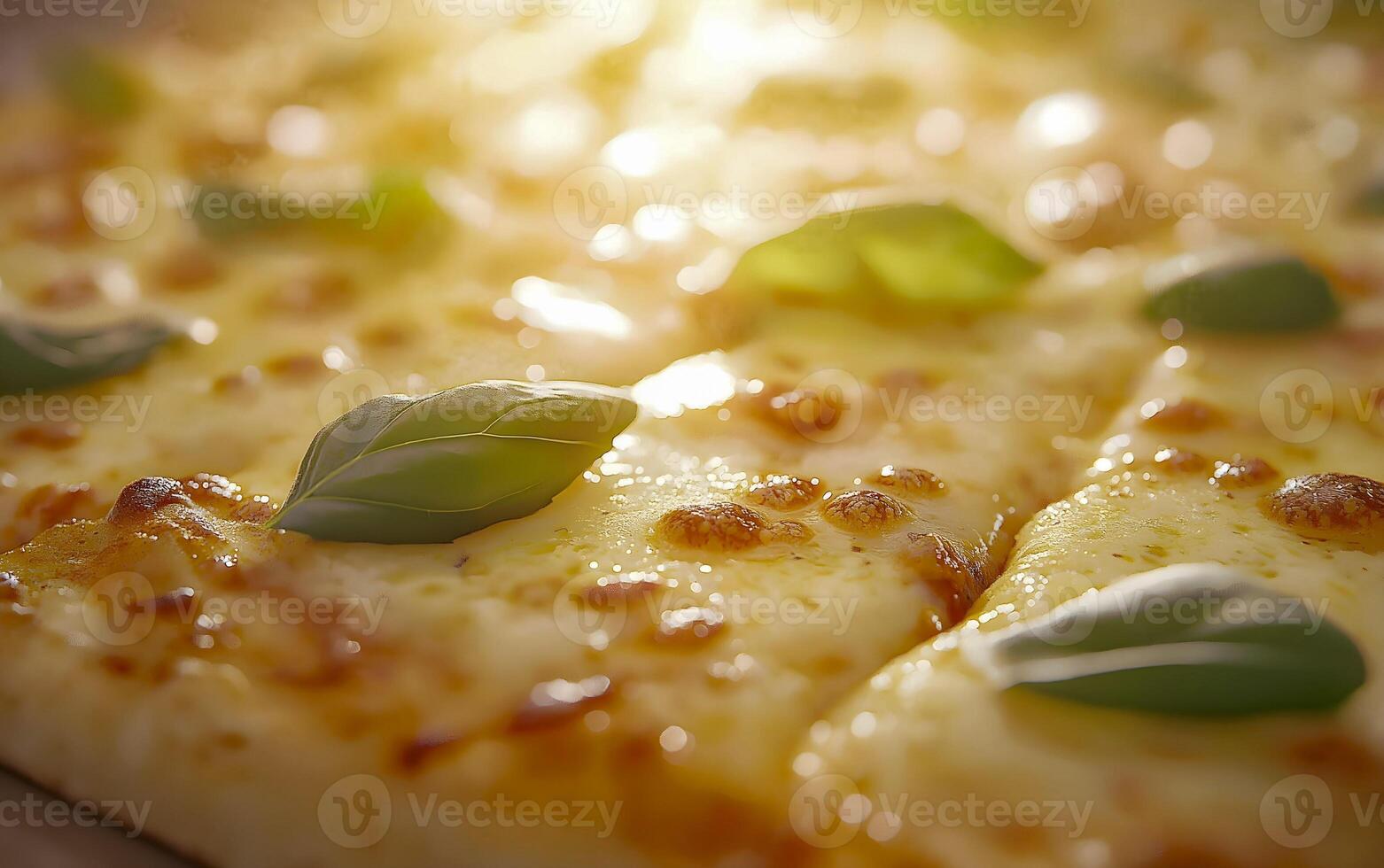 Delicious italian pizza with space for text or social media post. Macro image. photo