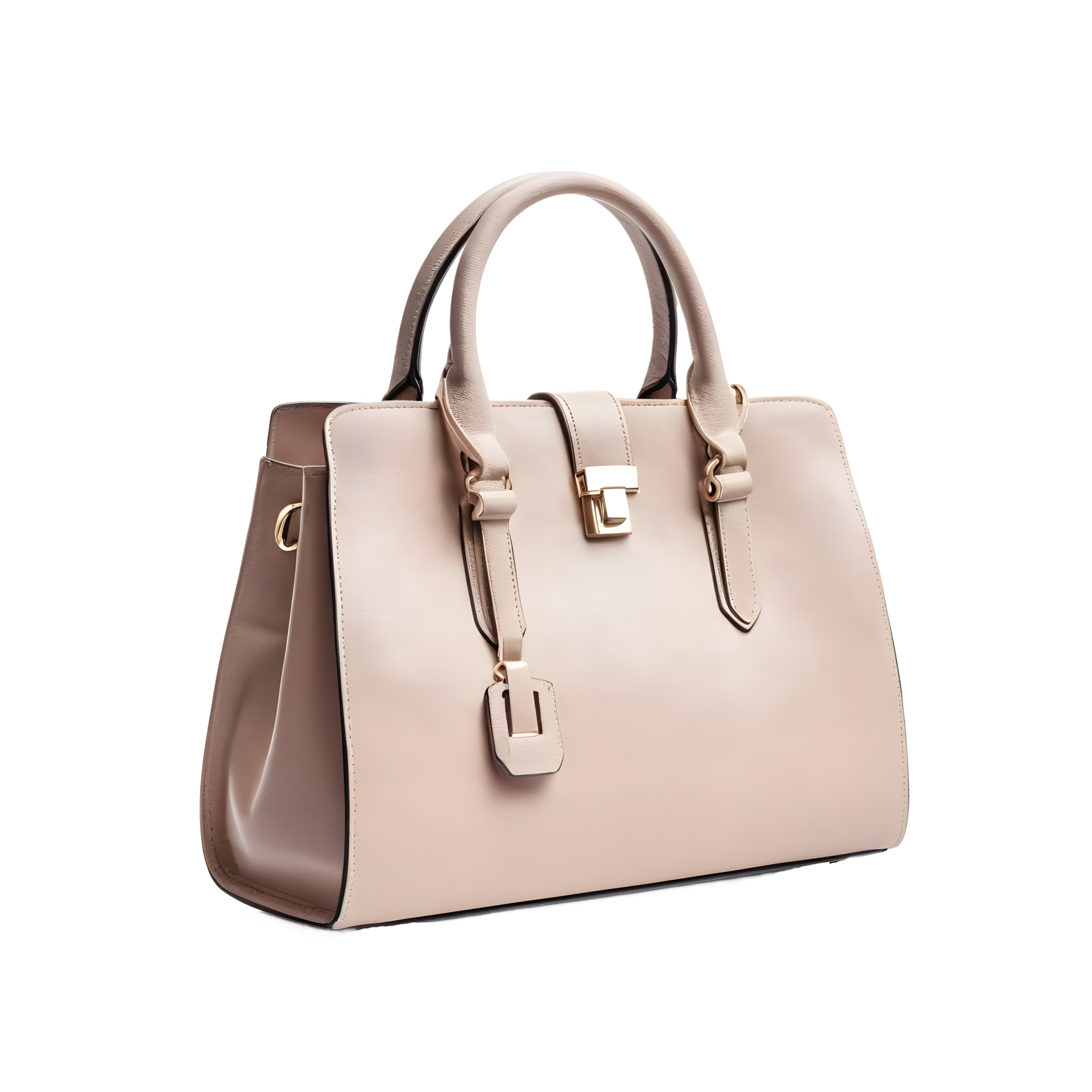 Elegant light beige leather handbag perfect for everyday style