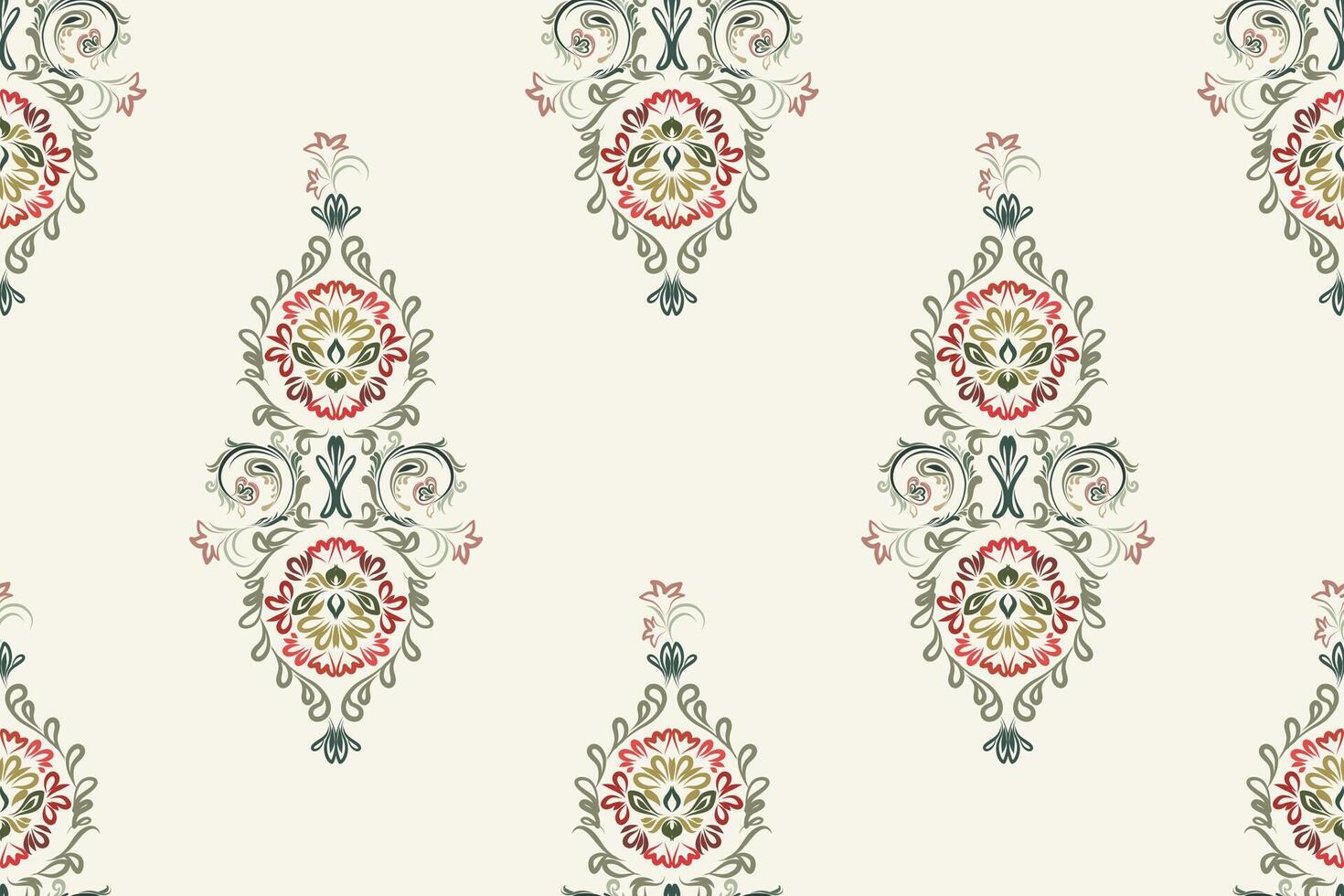 ETHNIC TRADITIONAL IKAT WITH OMBRE EFFECT INDIAN PRINTS BOHO PRINTS IN EDITABLE FILE vector