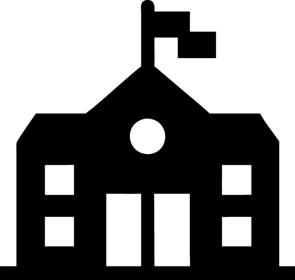 School Icon Design with Educational Symbols for Learning and Academic Digital Use vector