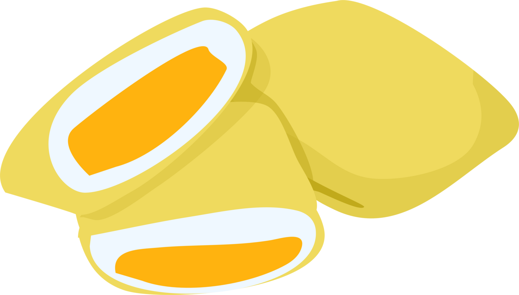 Mango crepe roll png