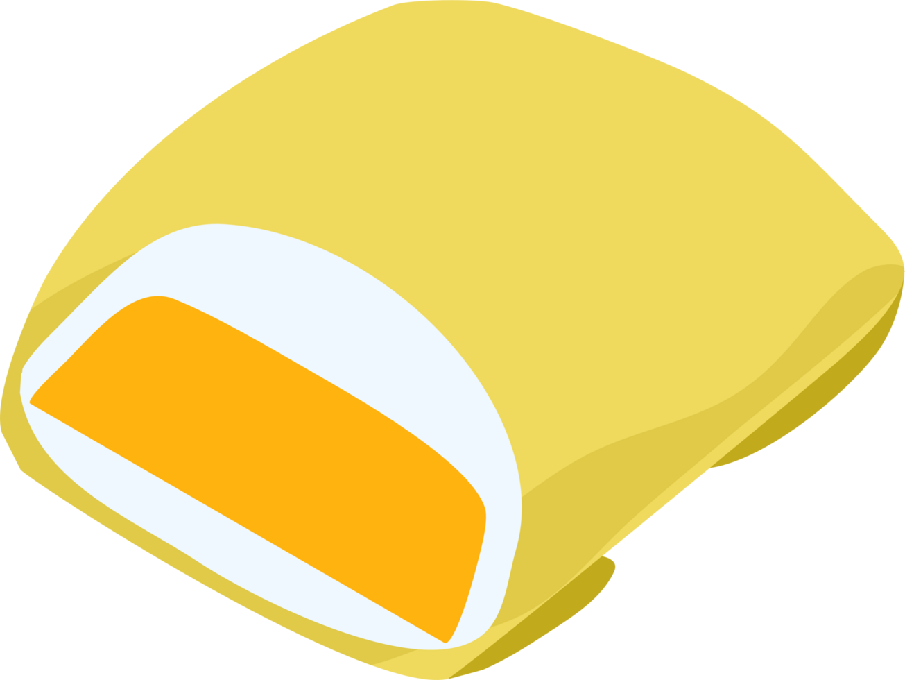 Crepe with mango png