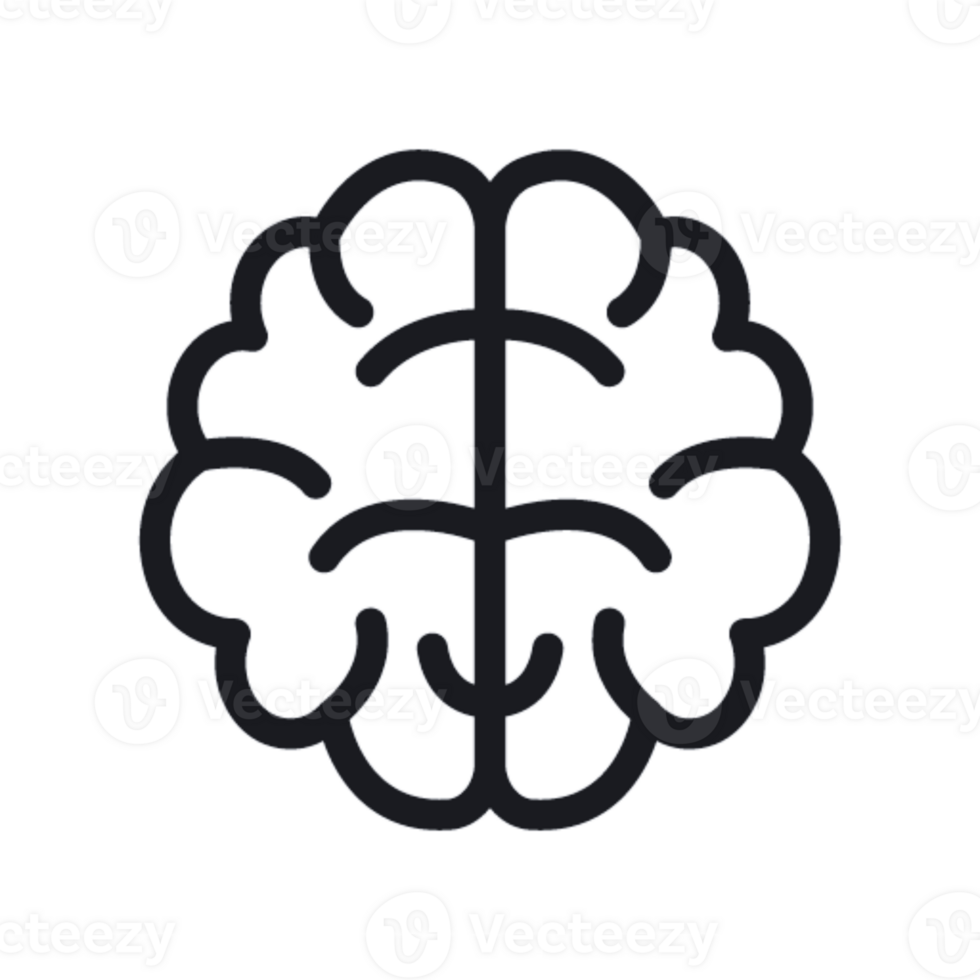 bold image of a brain png