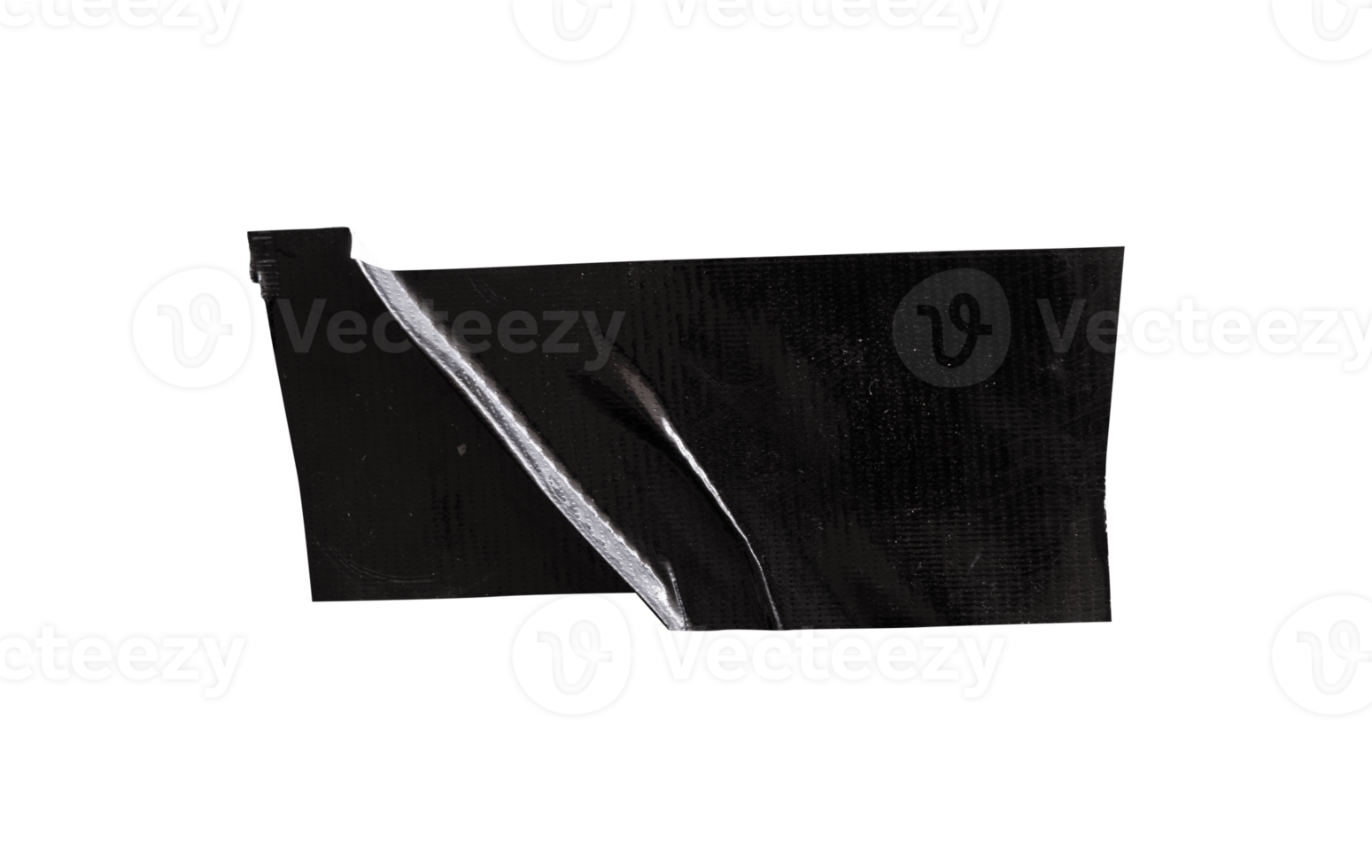 glued duct tape isolated element png