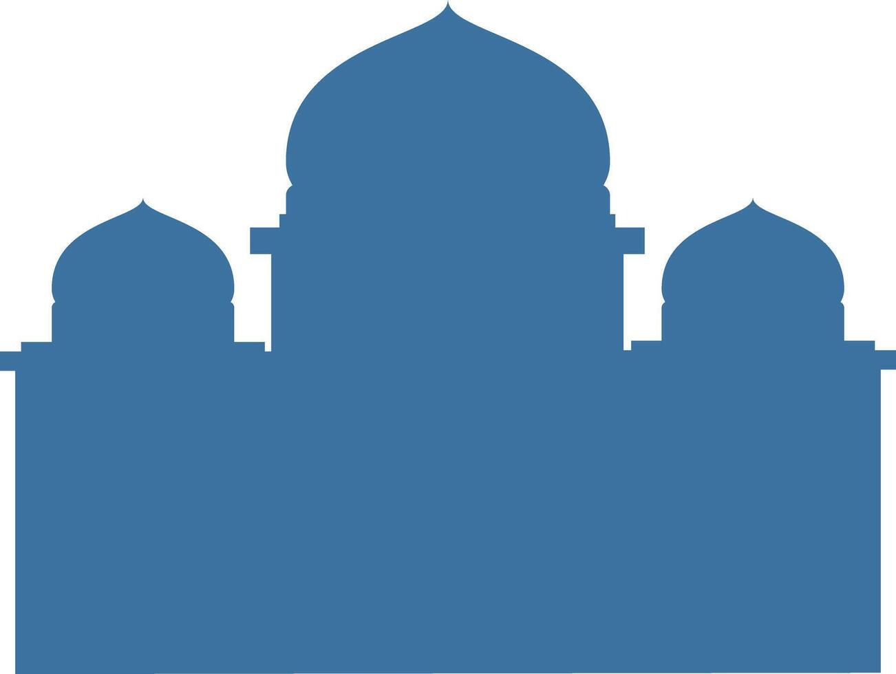 Exploring the Diversity of Mosque Designs in Art vector