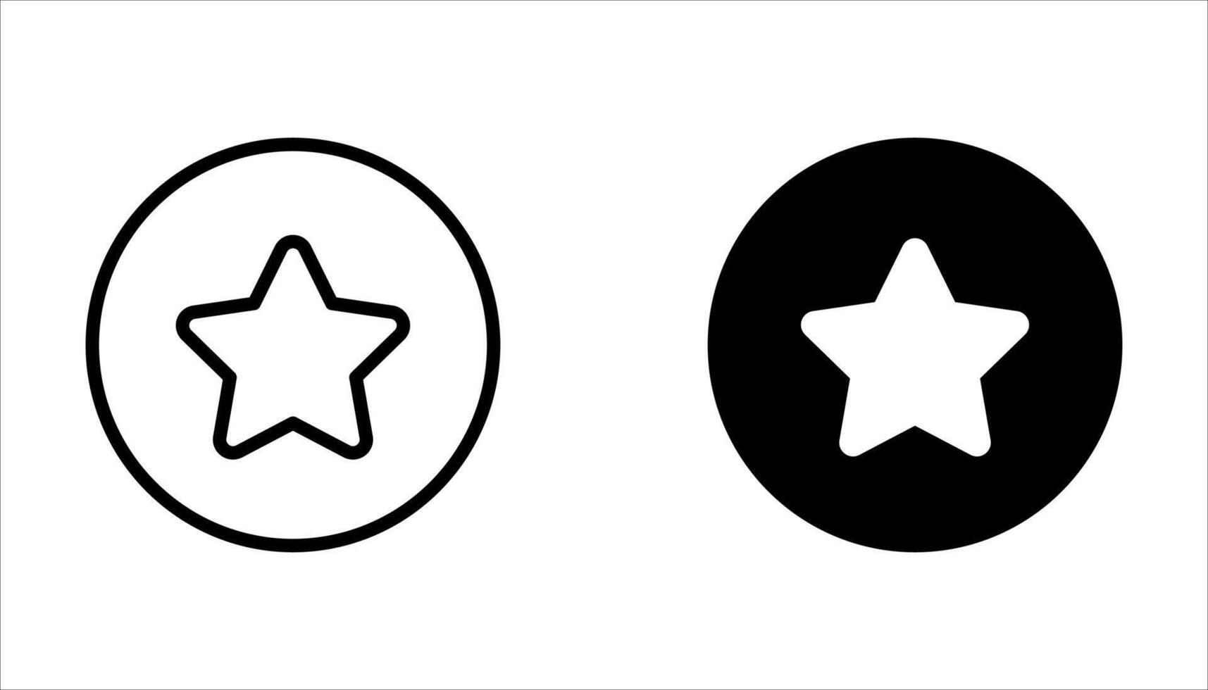 loyalty star icon set vector