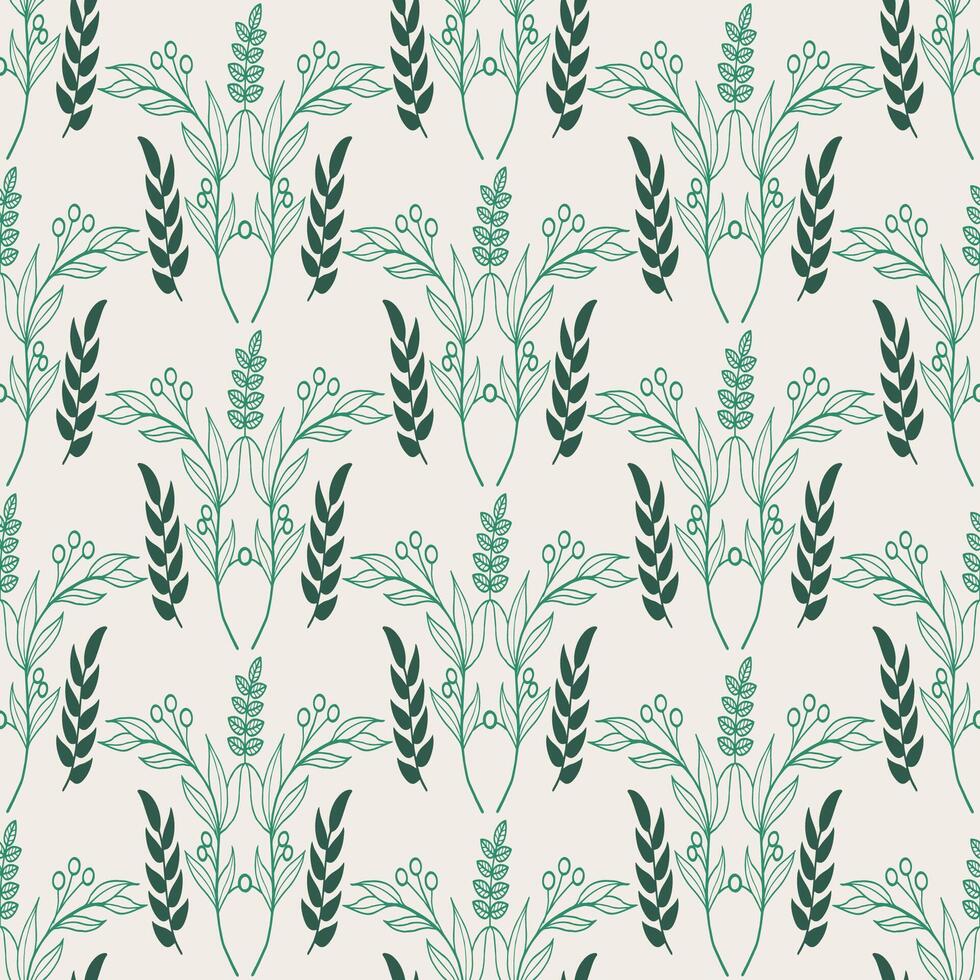 Exotic Floral Tiles with Lush Rainforest-Inspired Flowers vector