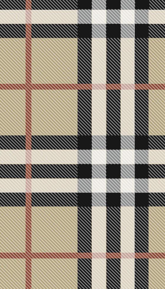 tartan plaid fabric pattern background vector
