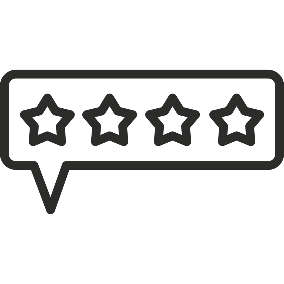 Five stars icon ratings icon design png