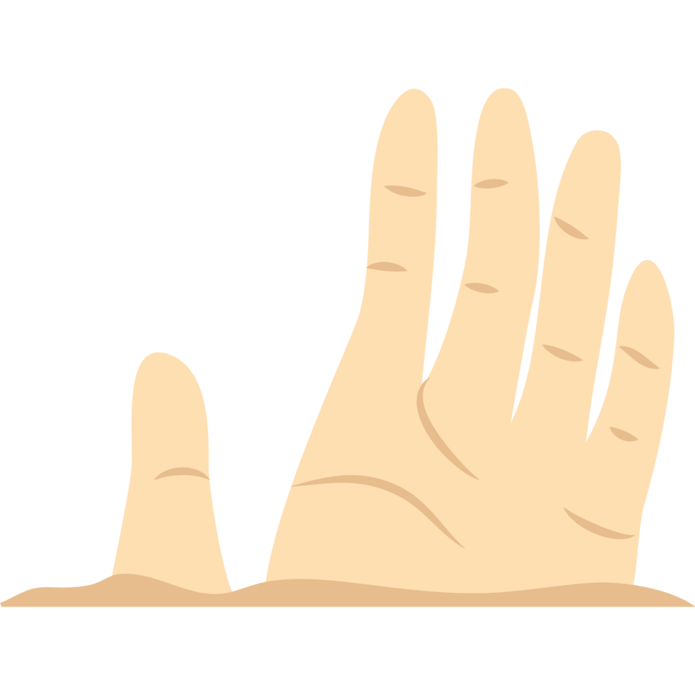 A hand reaching out to the side icon isolated png