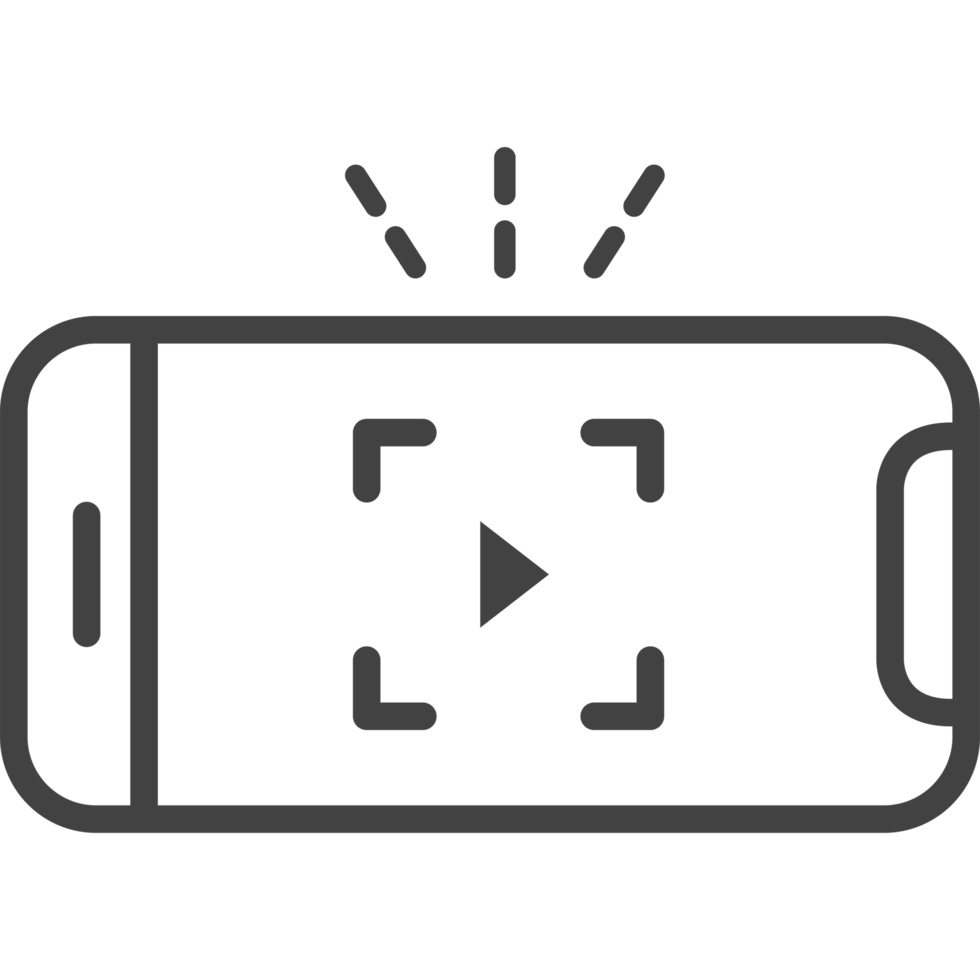 Virtual reality smartphone illustration isolated png