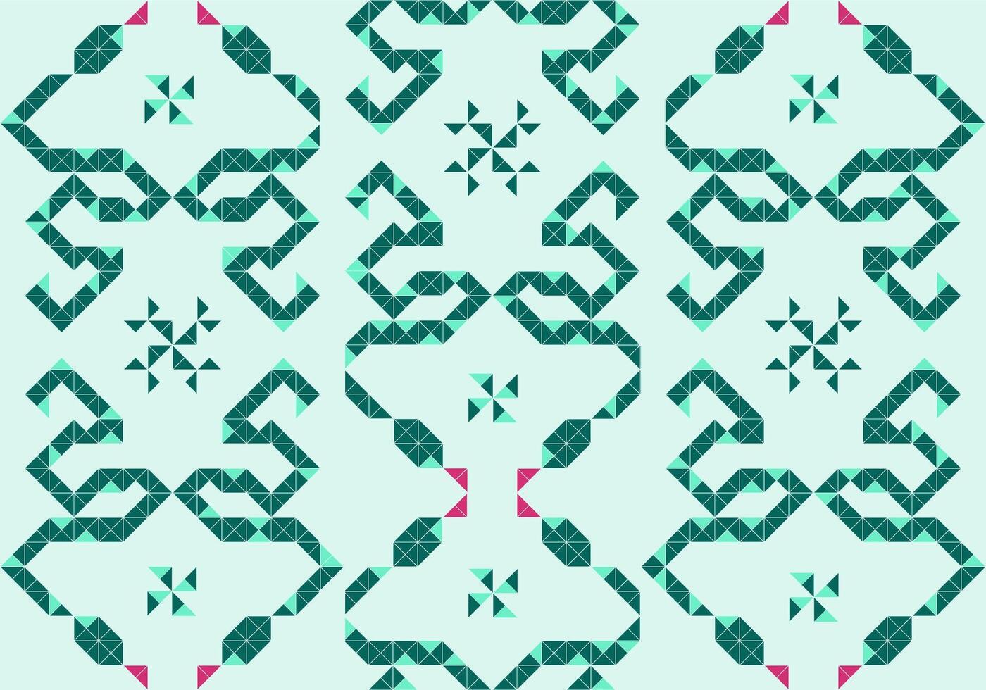 Green snake 2025 new year. Geometric seamless patterns in black and white create a visually stunning and symmetrical design. vector