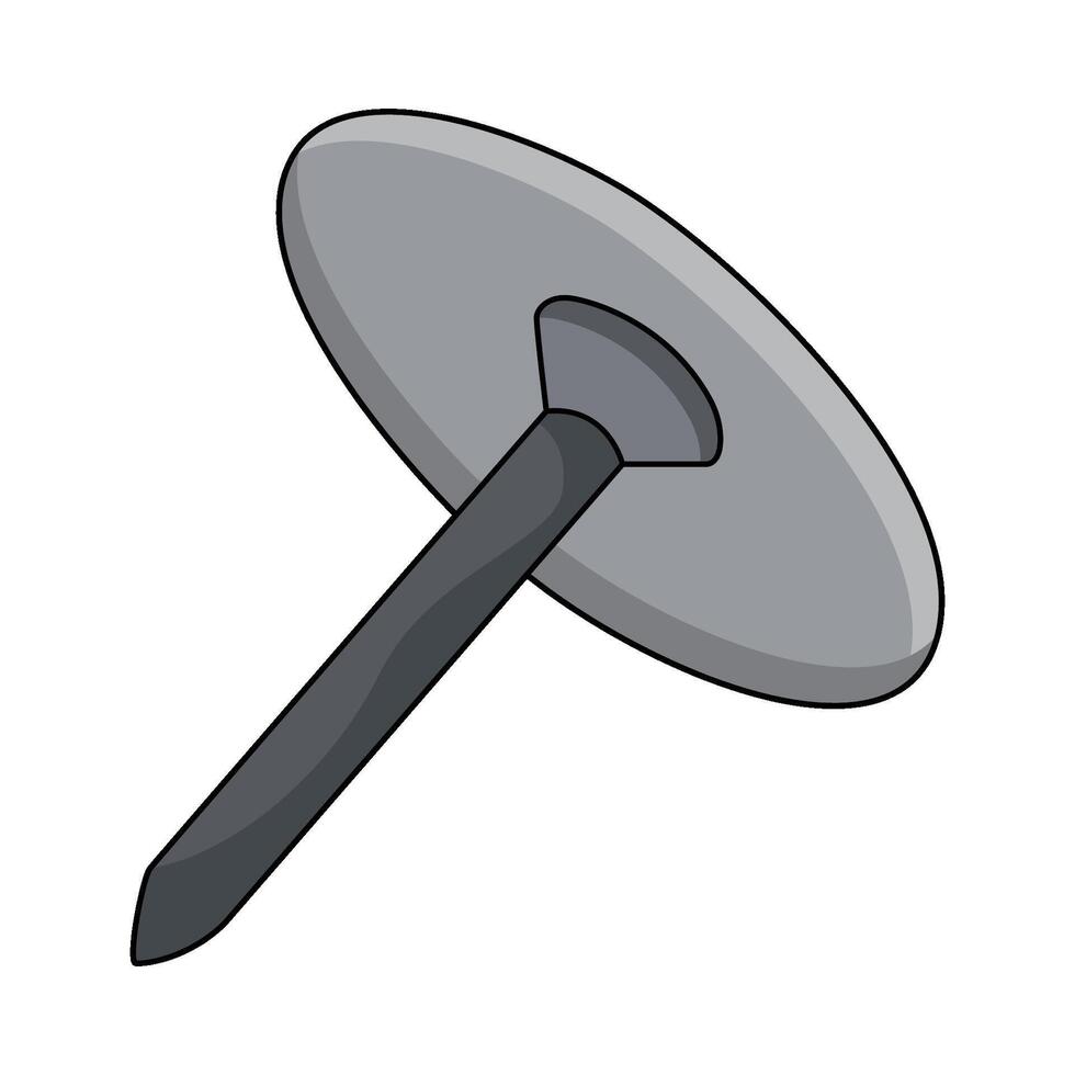 illustration of Thumbtack vector
