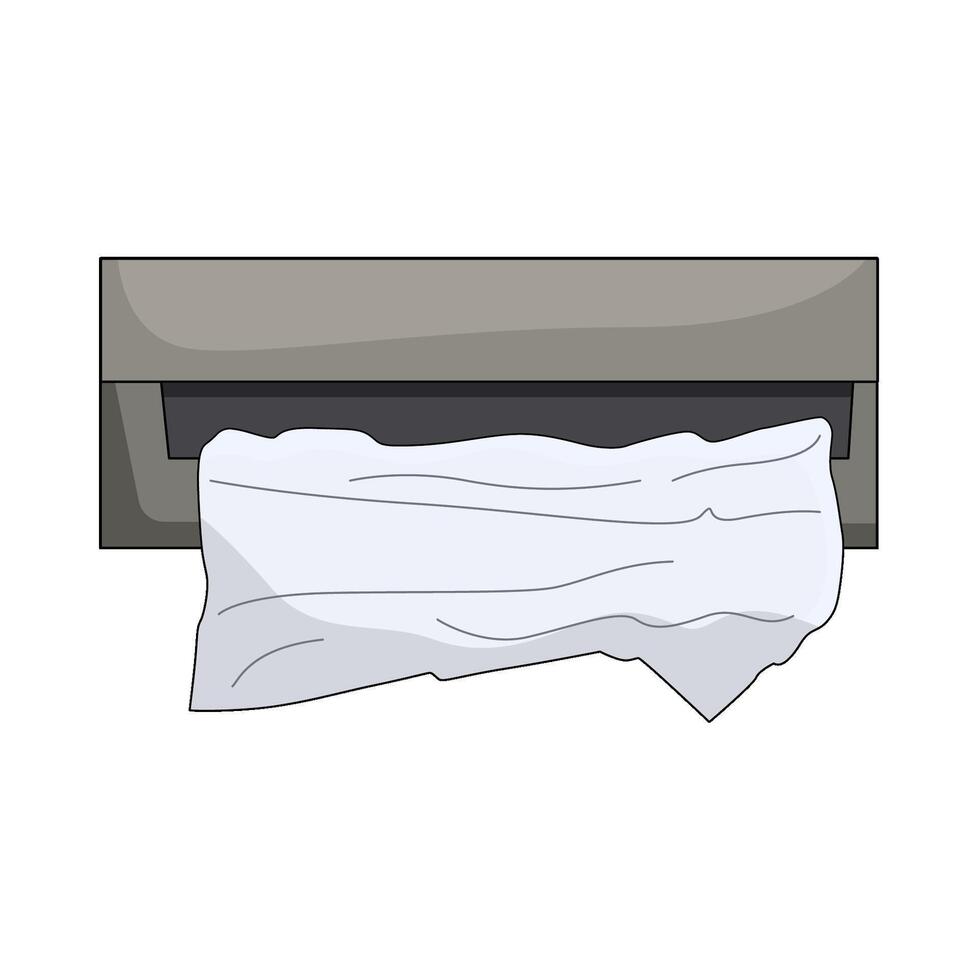 illustration of Paper jam vector