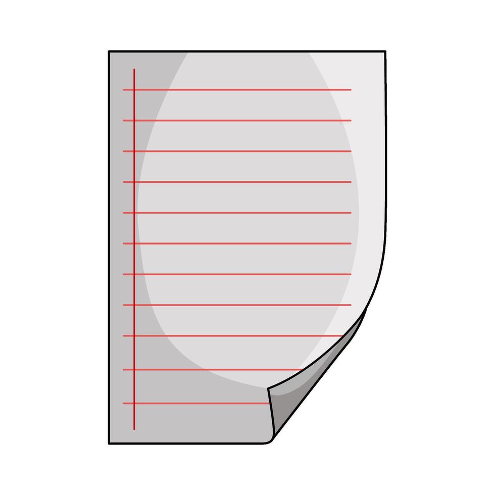 illustration of Paper Sheet vector