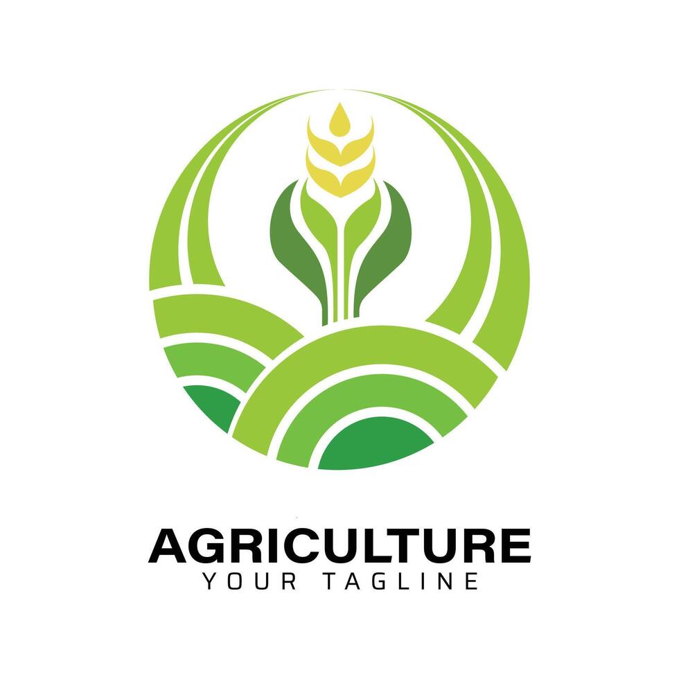 Agriculture and Farm Logo Design with a Personal Touch vector