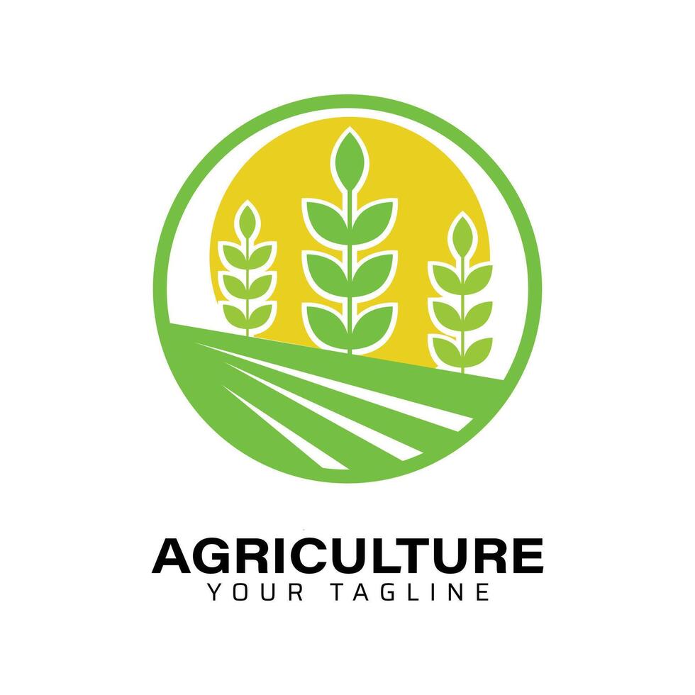 Agriculture and Farm Logo Design for Branding vector