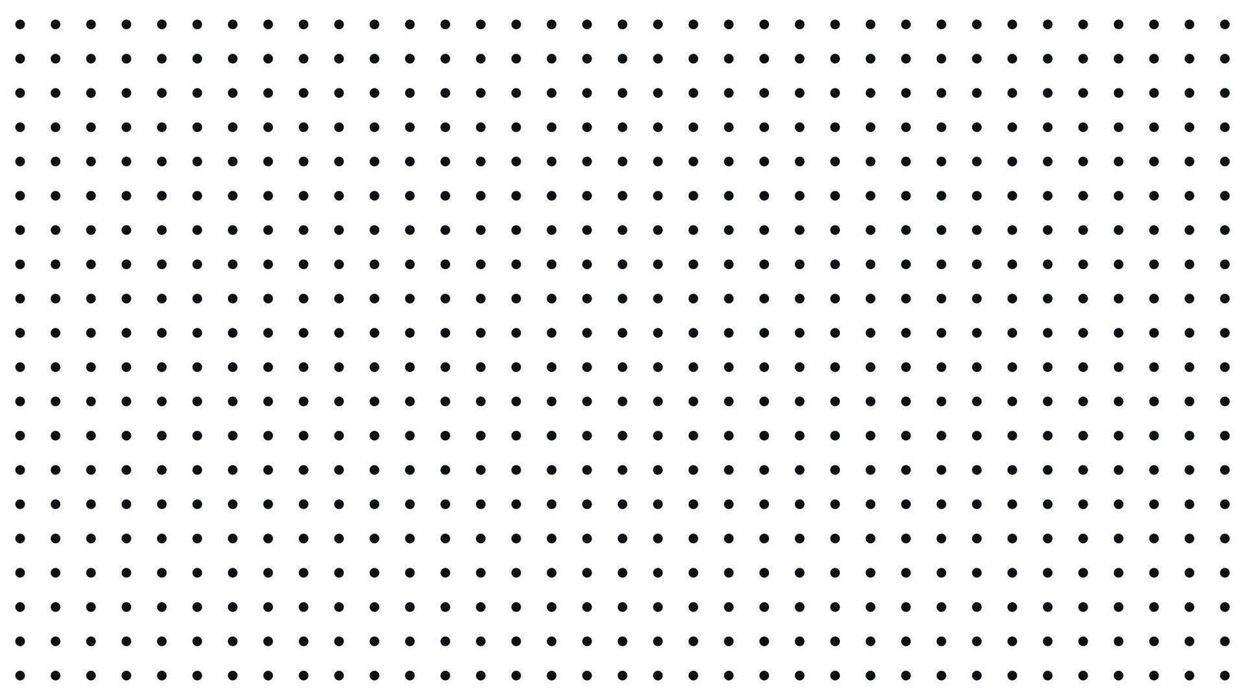 Minimalist Black and White Dots Pattern on White Background. Concept of Simple Geometry, Abstract Design, Monochrome Art, Graphic Element, Modern Minimalism, Dot Background, Abstract Texture vector
