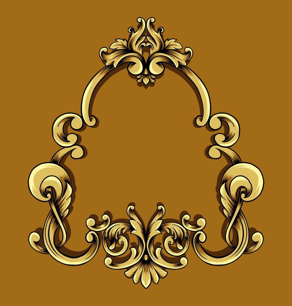 Borders and Frames in traditional style. Ornamental elements for your designs. vector