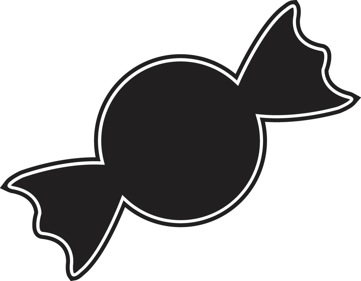 candy design silhouette style vector