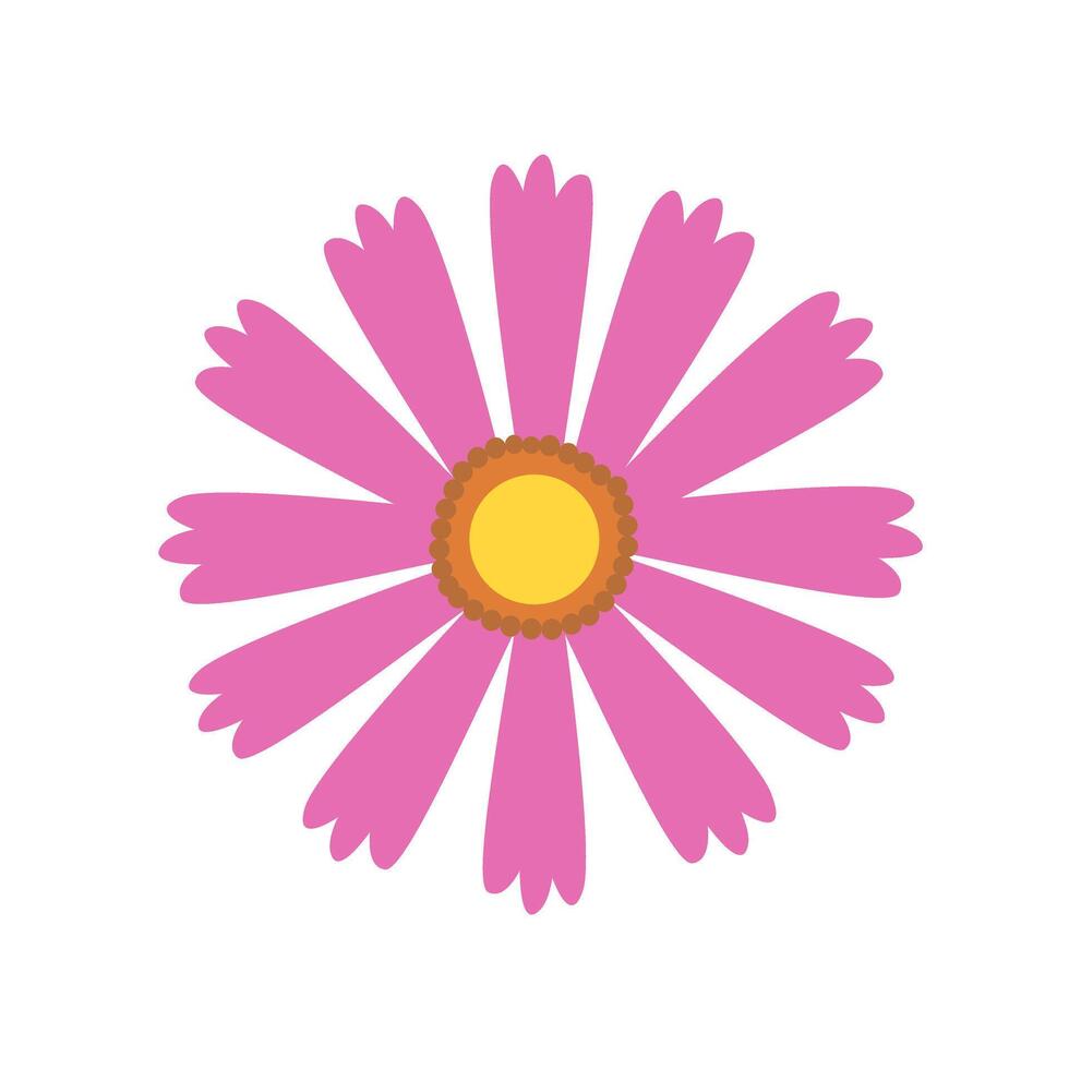Sunflower icon isolated on white background for your web and mobile app design, Sunflower logo concept. vector