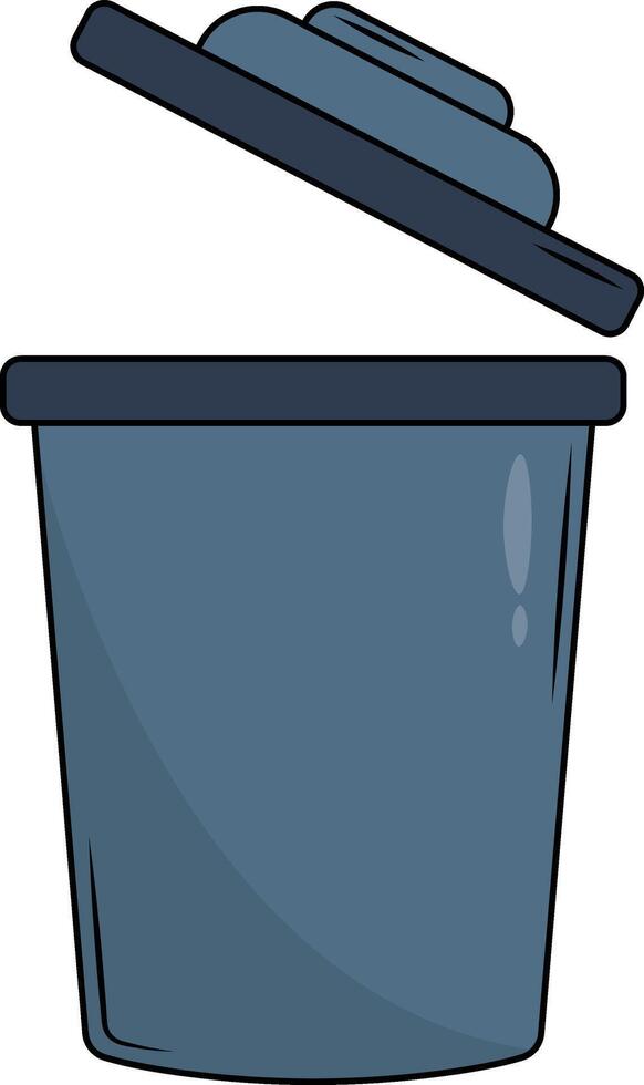 Bucket for Zero Waste Day vector