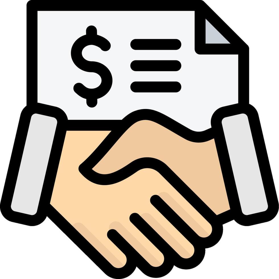 Handshake illustration design vector
