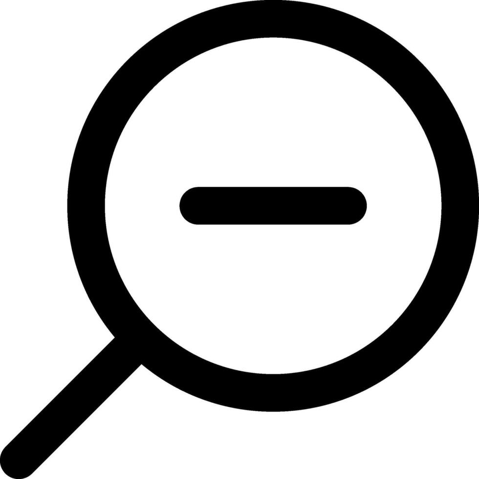 Magnifying glass icon vector