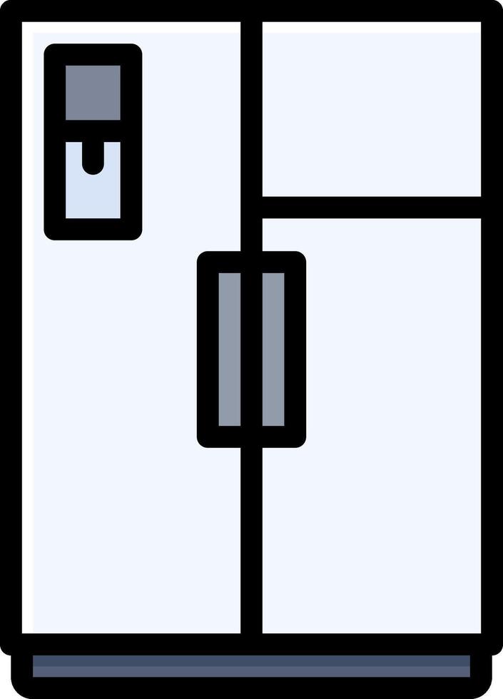 Refrigerator illustration design vector