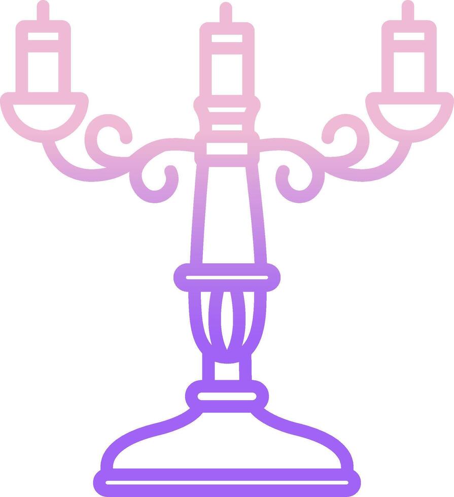 Candleholder icon illustration vector