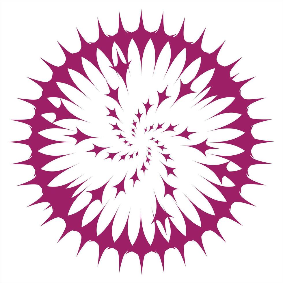 mandala design colorful vector