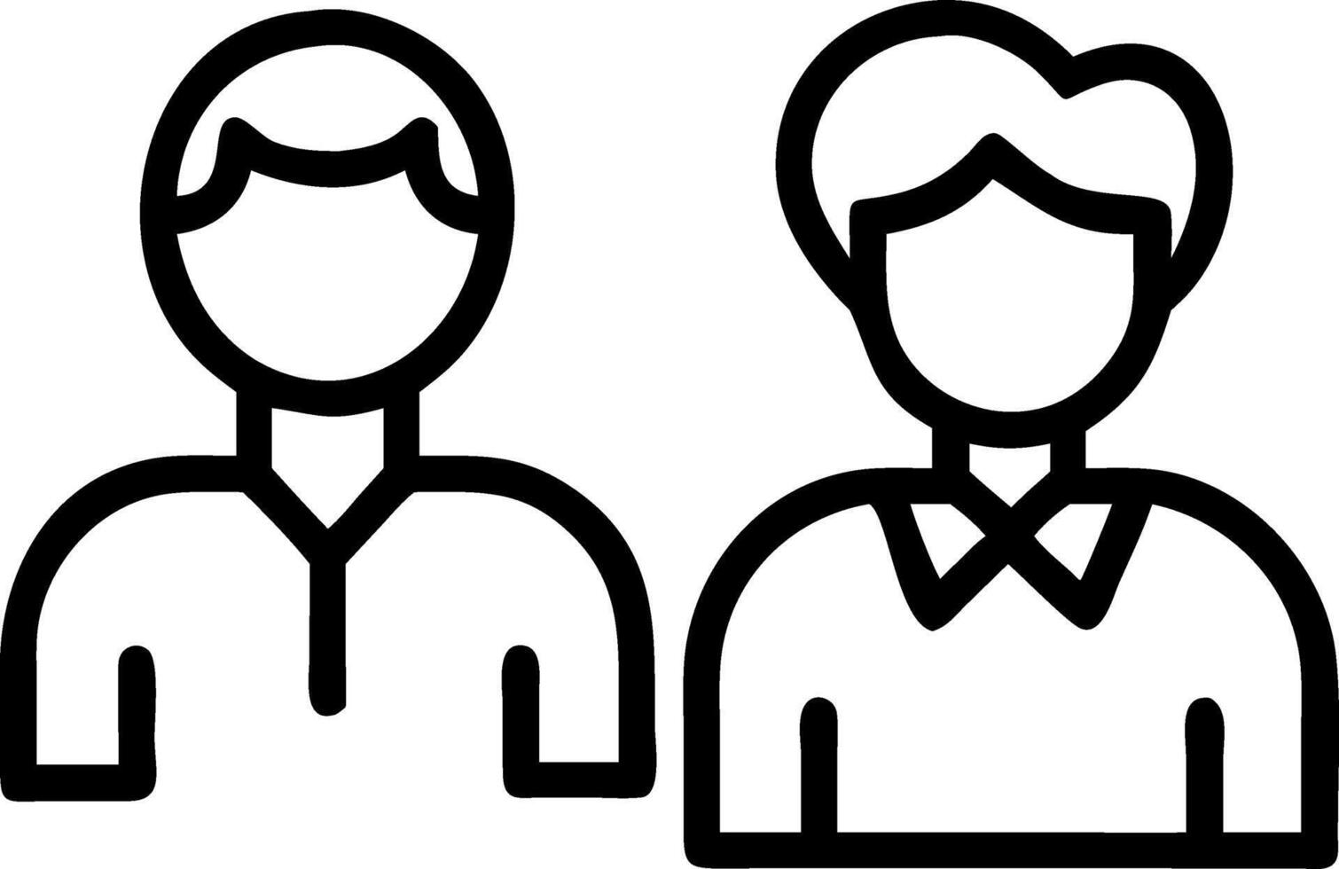 A young professional and their elderly colleague collaborating on a project in a modern office with space for text vector