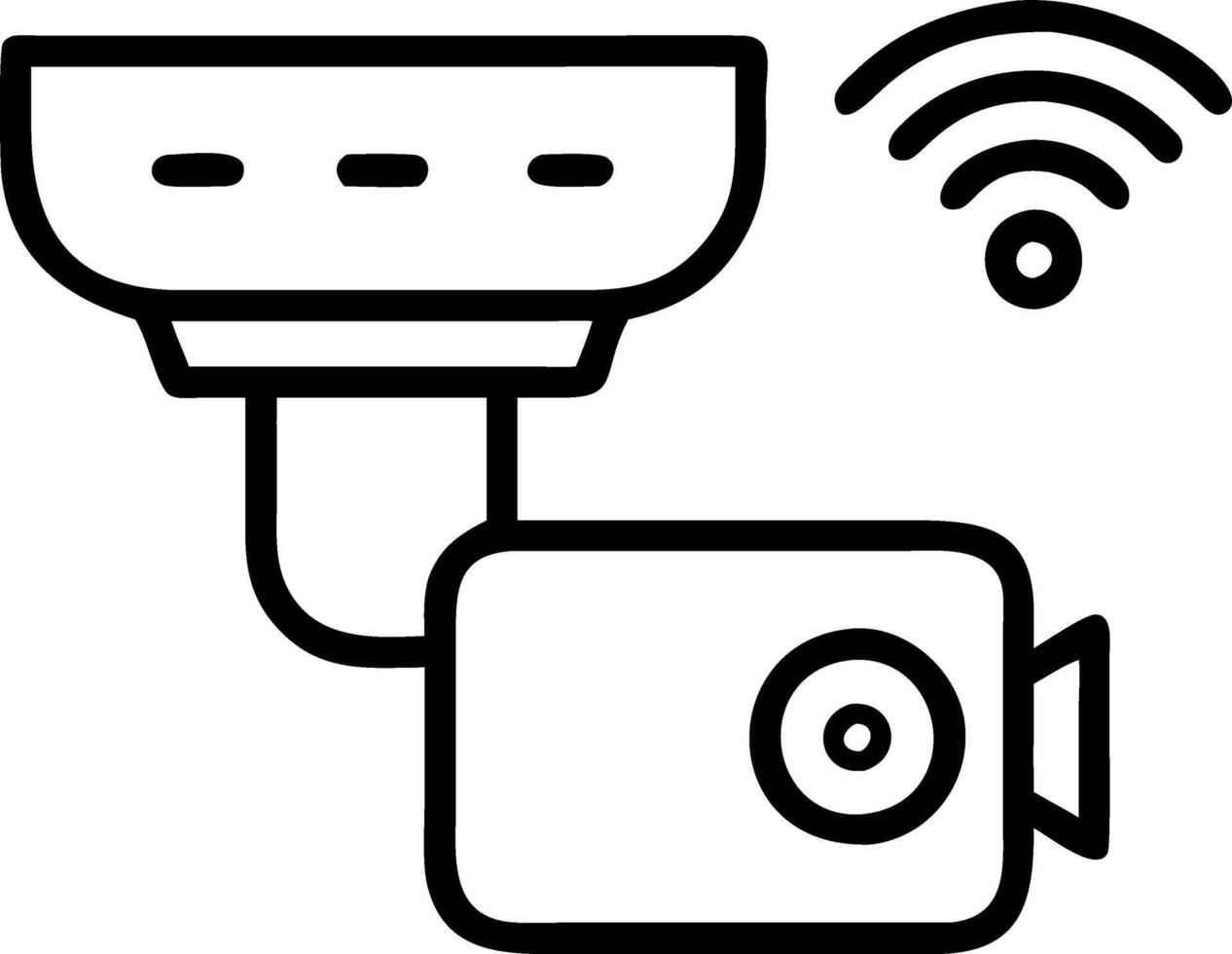 Automated Smart Home Security vector