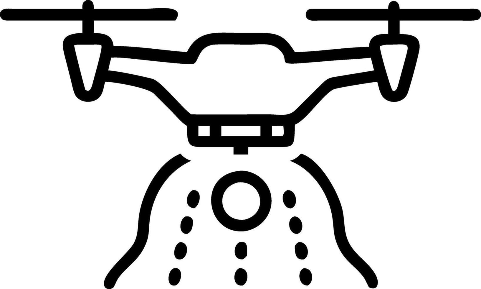 Autonomous Agricultural Drone vector